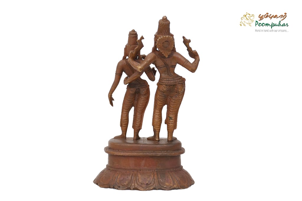 BRONZE UMA MAHESHWARAR 6IN - Pooja Needs | Buy online on ZillyBuy