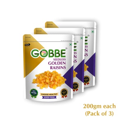 GOBBE Premium Golden Raisins