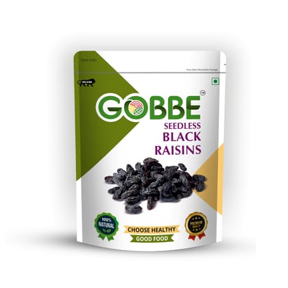 GOBBE Premium Black Raisins