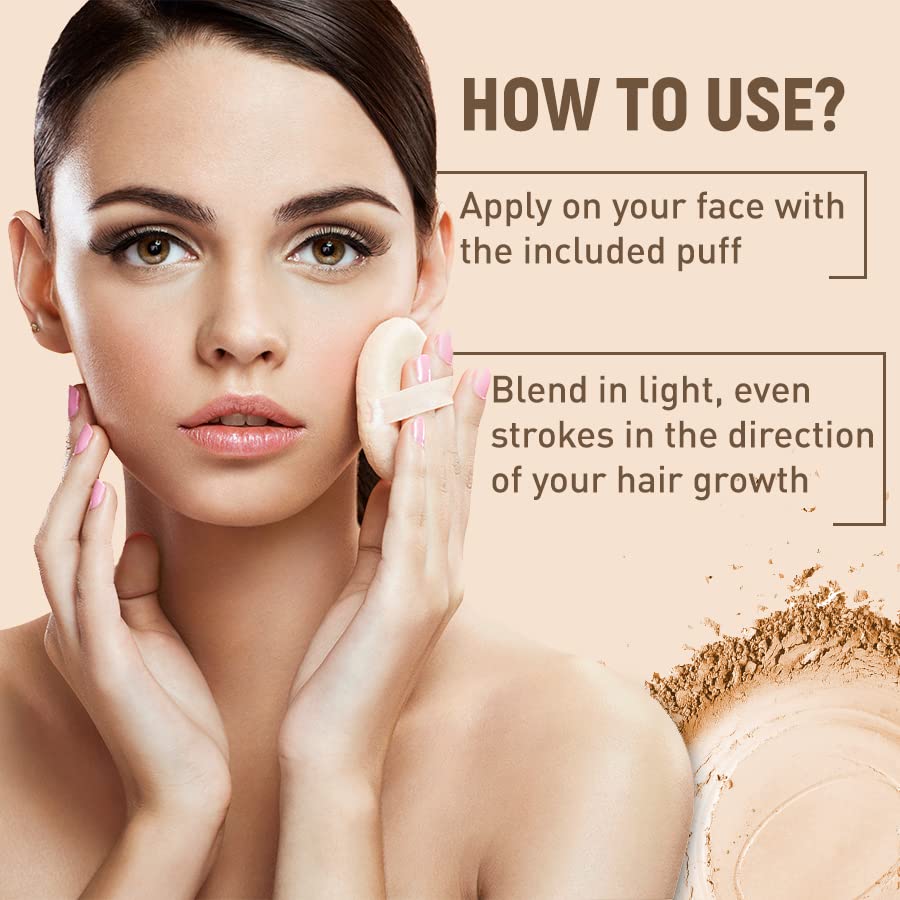 Colorbar XOXO Everlasting Compact Powder With Sun Protection, BEIGE 03 - 9 g