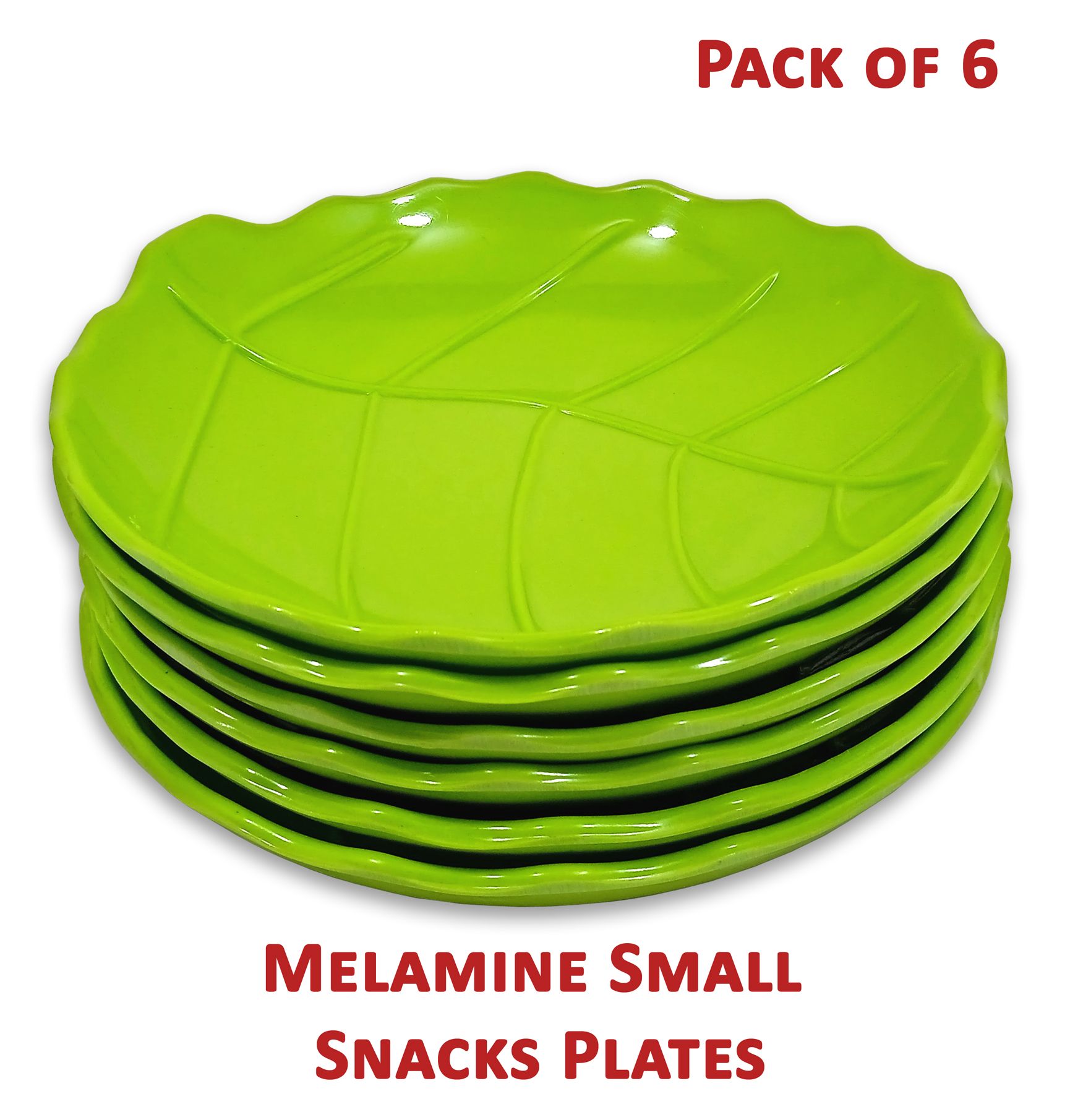 Melamine Snacks Plates: Lightweight Melamine Designer Snacks Plate