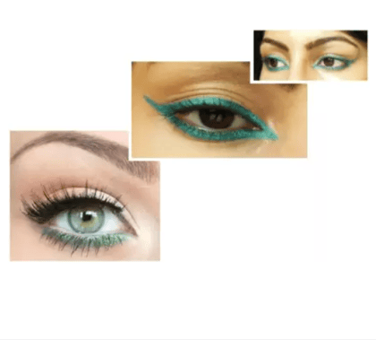 24 Hours Gel Eyeliner 2x colour Black & Green Long wear Smudge-proof Eyeliner 24 Hours Gel Eyeliner 2x colour Black & Green Long wear Smudge-proof Eyeliner