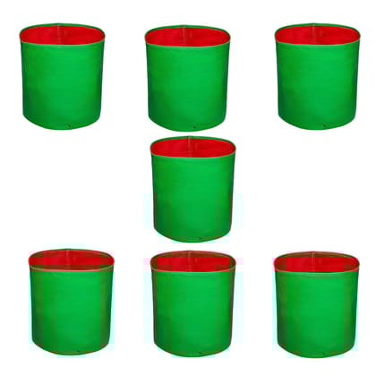 WNE Jaliwale HDPE Grow Bags for Terrace Gardening & Grow Bags for Leafy Vegetable - Grow Bags 6x6 inch Pack of 7