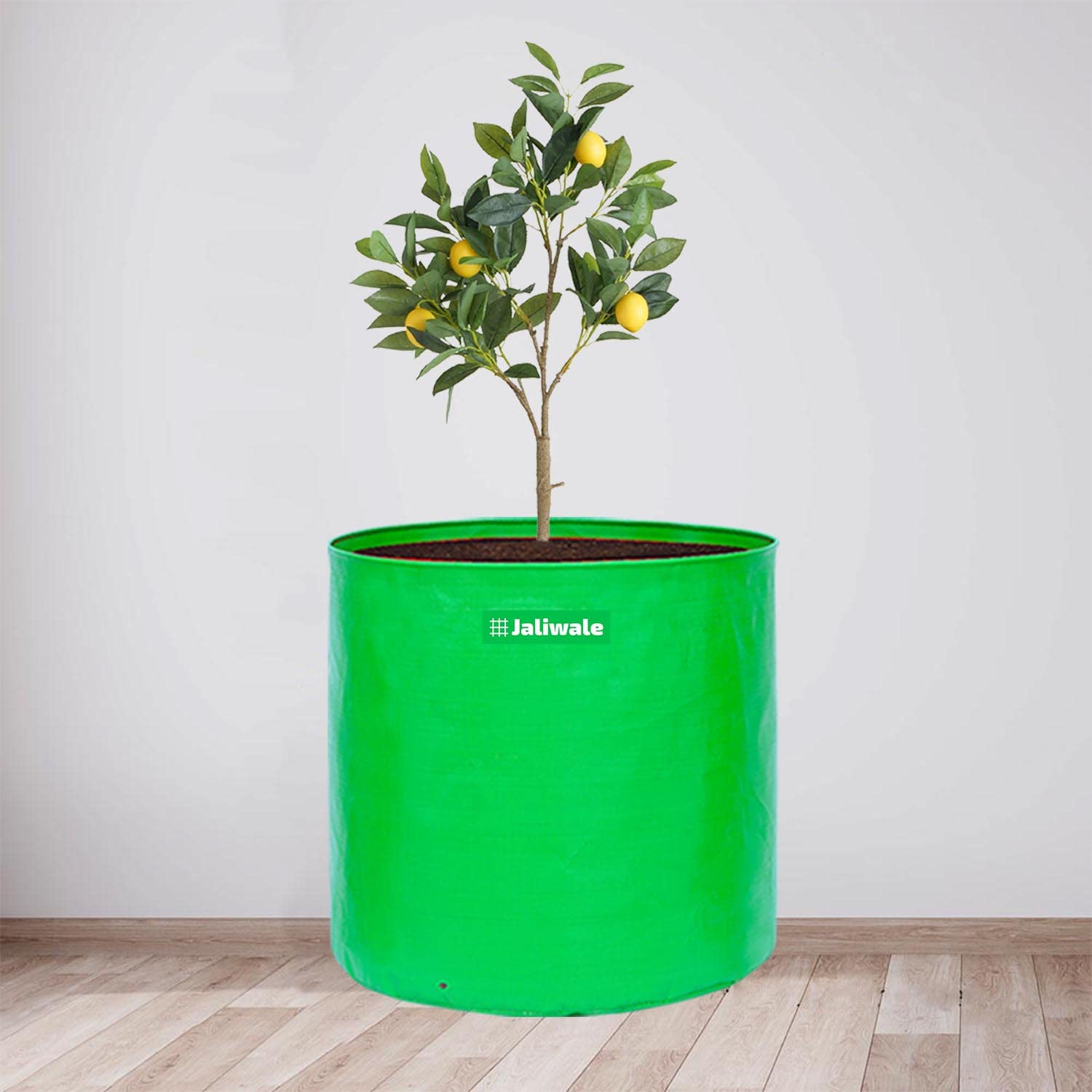 WNE Jaliwale Grow Bags 15x15 inch Large hdpe Fabric Big Size Grow Bags for Leafy Vegetables & Plants Pack of 1