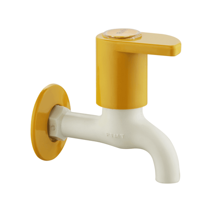 Gold Curve Bib Tap PTMT Faucet - by Ruhe®