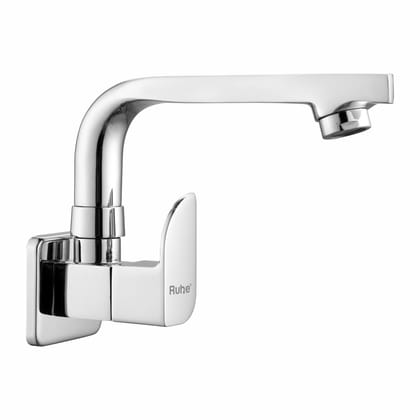 Pristine Sink Tap with Small (7 inches) Swivel Spout Brass Faucet - by Ruhe®