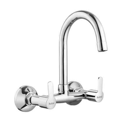 Rica Sink Mixer with Small (12 inches) Round Swivel Spout Faucet - by Ruhe®