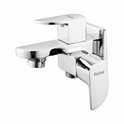 Pristine Two Way Bib Tap Brass Faucet (Double Handle) - by Ruhe®