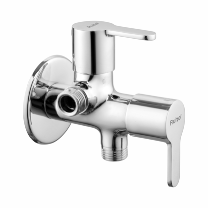 Pavo Two Way Angle Valve Brass Faucet (Double Handle) - by Ruhe®