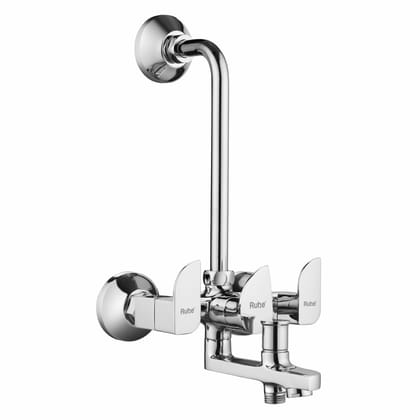 Pristine Wall Mixer 3-in-1 Brass Faucet - by Ruhe®