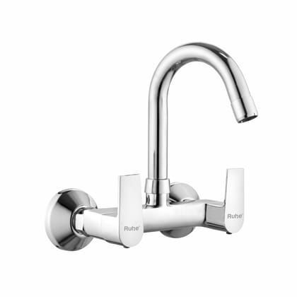 Elixir Sink Mixer Brass Faucet with Small (12 inches) Round Swivel Spout - by Ruhe®