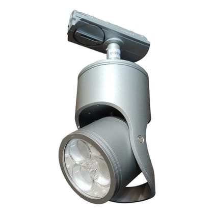 LAVOV Aluminium 3W- Cob Track Light - 2 Wire Track, Body Colour - Grey, LED - White (6k), Warranty - 2 Years