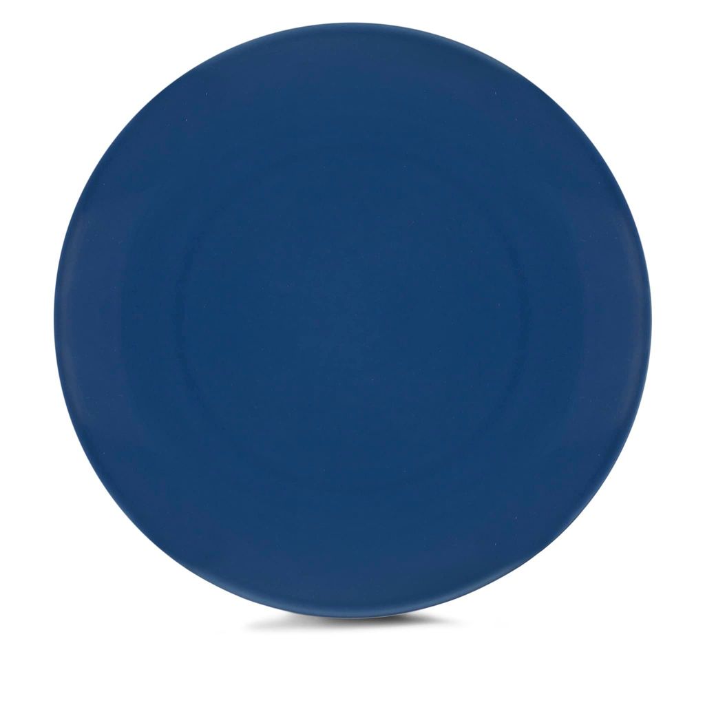 Hitkari Porcelain Blue Ocean 33 Pc. Dinner Set for 6|for Home & Kitchen | Material: Porcelain | 33-Pices, Glaze, Blue, Microweb Safe & Dishwasher Safe