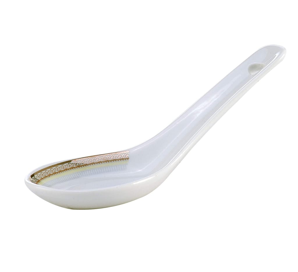 Hitkari Potteries Porcelain Sunray Serving Bowl 2 PC for Home & Kitchen | Serving Bowl Set 2 PC (23 x 5.5 cm, White)