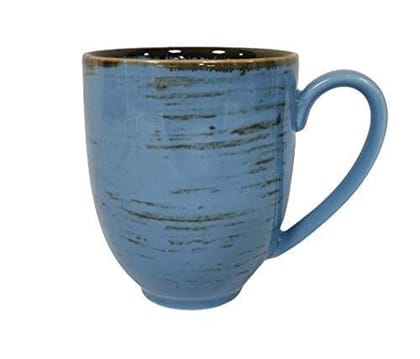 Hitkari Potteries - Blue Sky Porcelain Coffee Mug | for Morning & Evening Tea, Set of 2