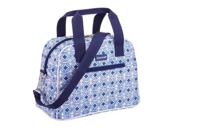 Hitkari Lunch/Santorini Holdall COOLBAG 11.5L| Lunch Bag | Lunch Bag for Office/Collage| Blue