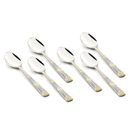 FnS Dorian Dinner Spoon 24 Karat Gold Plated FnS Dorian Dinner Spoon 24 Karat Gold Plated
