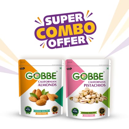 GOBBE Premium Almonds + Pistachios