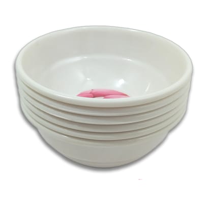 Inpro Stylish Melamine Small Snacks Bowls - Pack of 6 for Melamine Bowls for Snacks and Desserts | Durable Melamine Small Snack Bowls Inpro Stylish Melamine Small Snacks Bowls - Pack of 6 for Melamine Bowls for Snacks and Desserts | Durable Melamine Small Snack Bowls