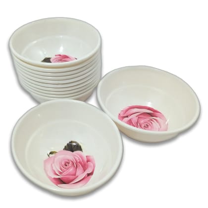 Inpro Stylish Melamine Small Snacks Bowls - Pack of 12 for Melamine Bowls for Snacks and Desserts | Durable Melamine Small Snack Bowls - Set of 12 for Everyday Use-serving bowls-dinnerware bowls-salad bowls-kitchen crockery Inpro Stylish Melamine Small Snacks Bowls - Pack of 12 for Melamine Bowls for Snacks and Desserts | Durable Melamine Small Snack Bowls - Set of 12 for Everyday Use-serving bowls-dinnerware bowls-salad bowls-kitchen crockery