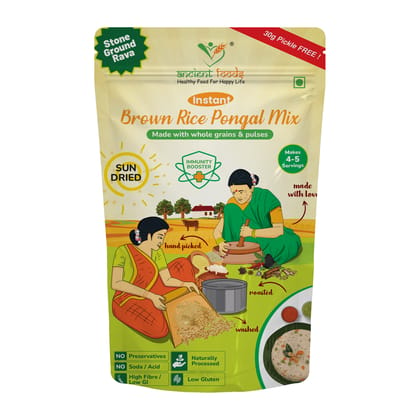 Ancient Foods Brown Rice Pongal Mix- 250gm