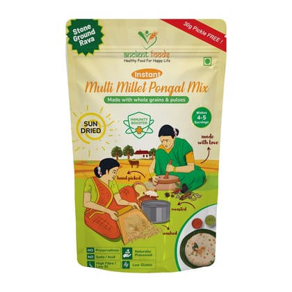 Ancient Foods Multi Millet Pongal Mix-250gm