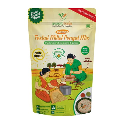 Ancient Foods Foxtail Millet Pongal Mix - 250gm