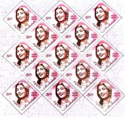 Shobhaphila's  Madhubala  Sheetlet  2008