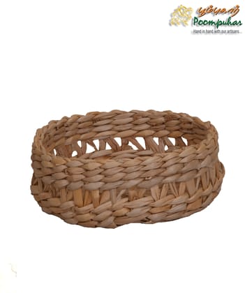BANANA FIBER ROUND BASKAT L-22CM,H-12CM BANANA FIBER ROUND BASKAT L-22CM,H-12CM