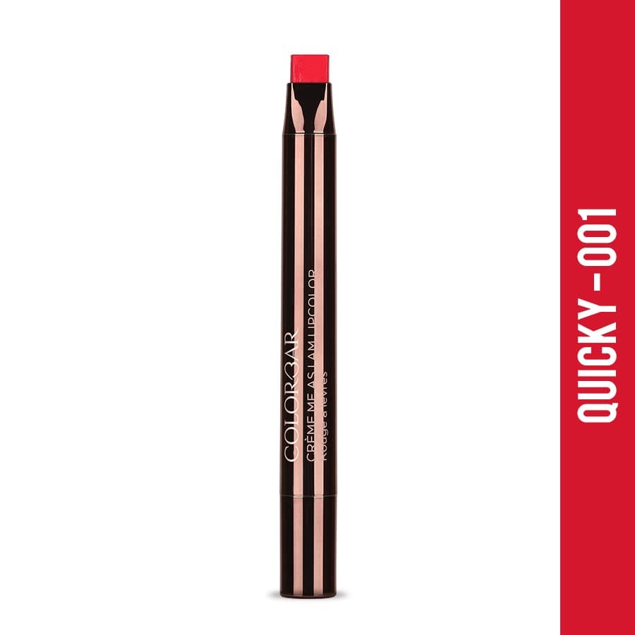 COLORBAR CRÈME (LIPSTICK) LIPCOLOR PRIME AND SHINE (QUICKY 001) 0.8 g.