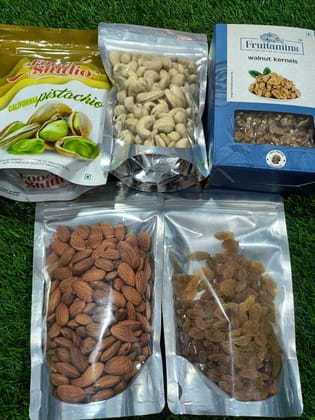 Healthy Nuts combo pack Each 250g, Pack of 5