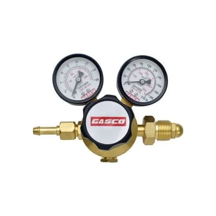 Gasco Single Stage Two Dial Oxygen Gas Regulator