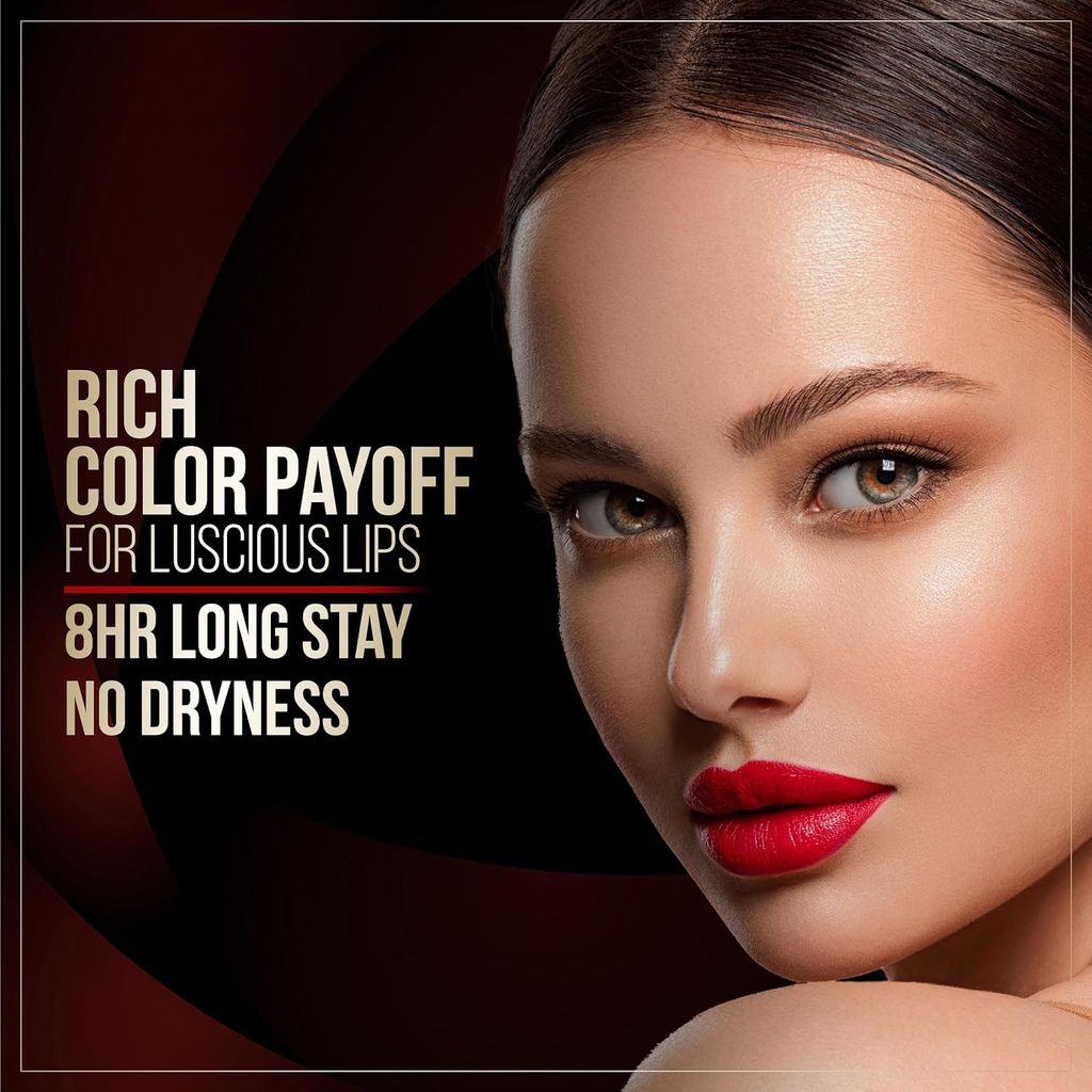 FACES CANADA Comfy Matte Lip Crayon - Sorry Not Sorry (Nude) 15, 2.8g | 8HR Long Stay | No Dryness | Luxurious Matte Texture | Intense Color in 1 Stroke | Hydrates & Nourishes | Chamomile & Shea Butter