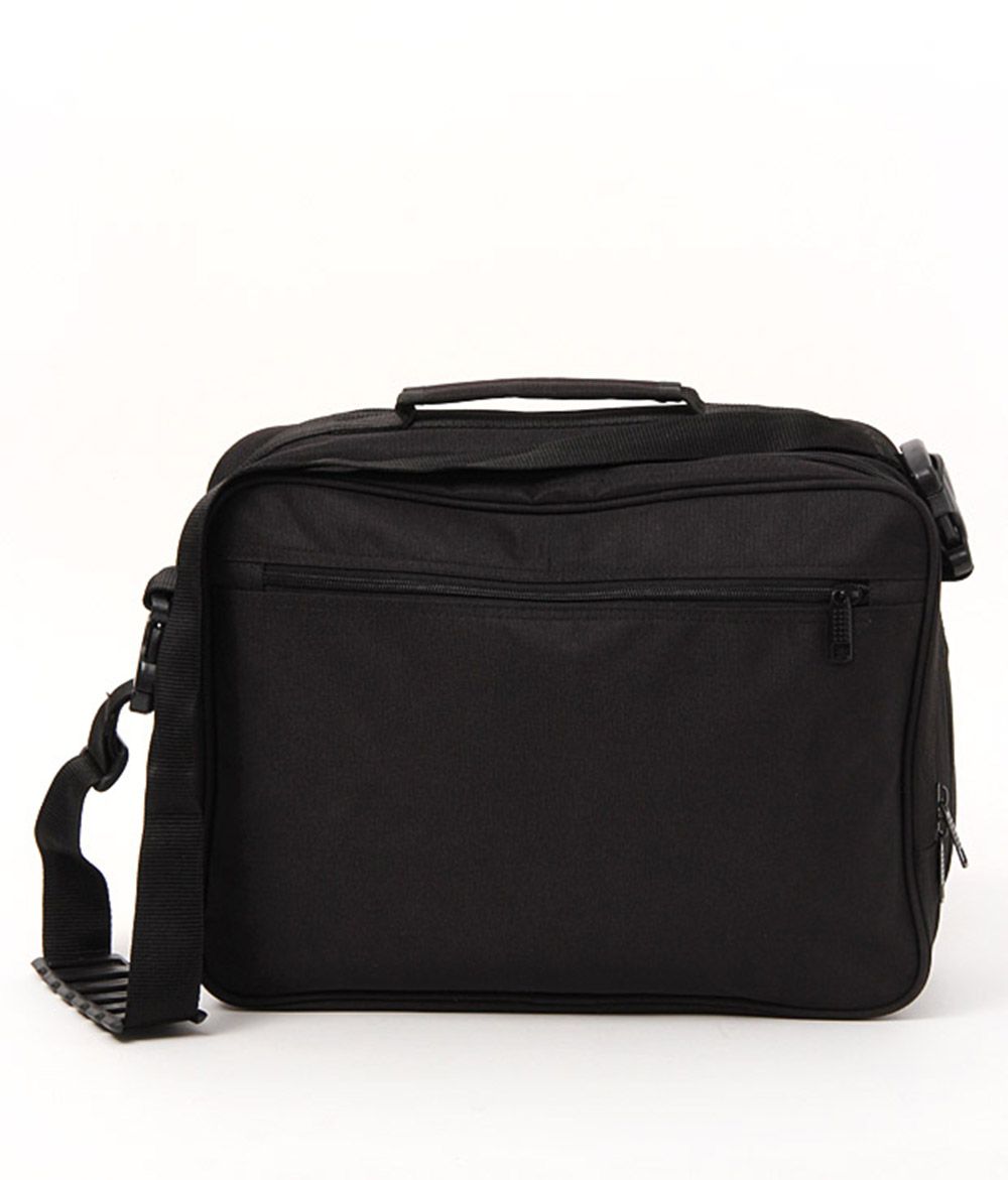 Walletsnbags Black Multi pocket Messenger office bag 16 Liter