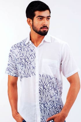 VHO INDIA 05 BLUE FOREST SHIRT