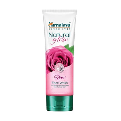 Himalaya Natural Glow Rose facial cleanser  Facewash, 100ML