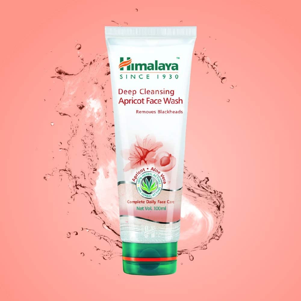 Himalaya Herbal Deep Cleansing Apricot Facewash, 100ml