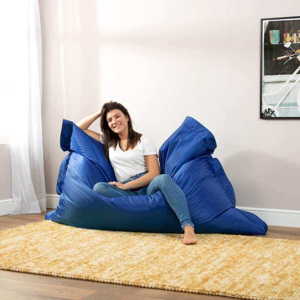 Bean bag on sale cover with beans