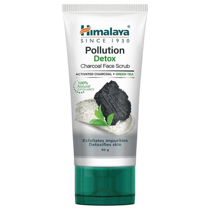 Himalaya Pollution Detox Charcoal Face Scrub | 50g