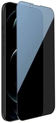 IPhone 13 Mini Privacy Tempered Glass Screen Protector Compatible (Black) Edge To Edge Full Screen Coverage With Easy Installation Kit
