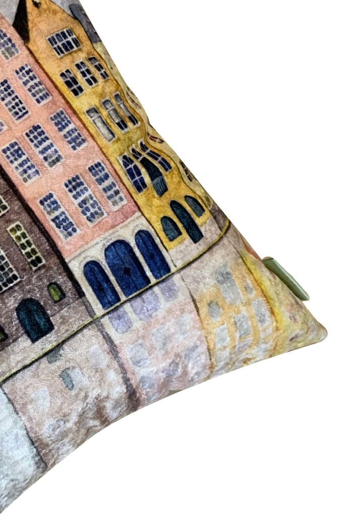 Home Reflection Modern Chic Designer Velvet Cushion Cover (Multicolour, 16x16in (40cm x 40cm))