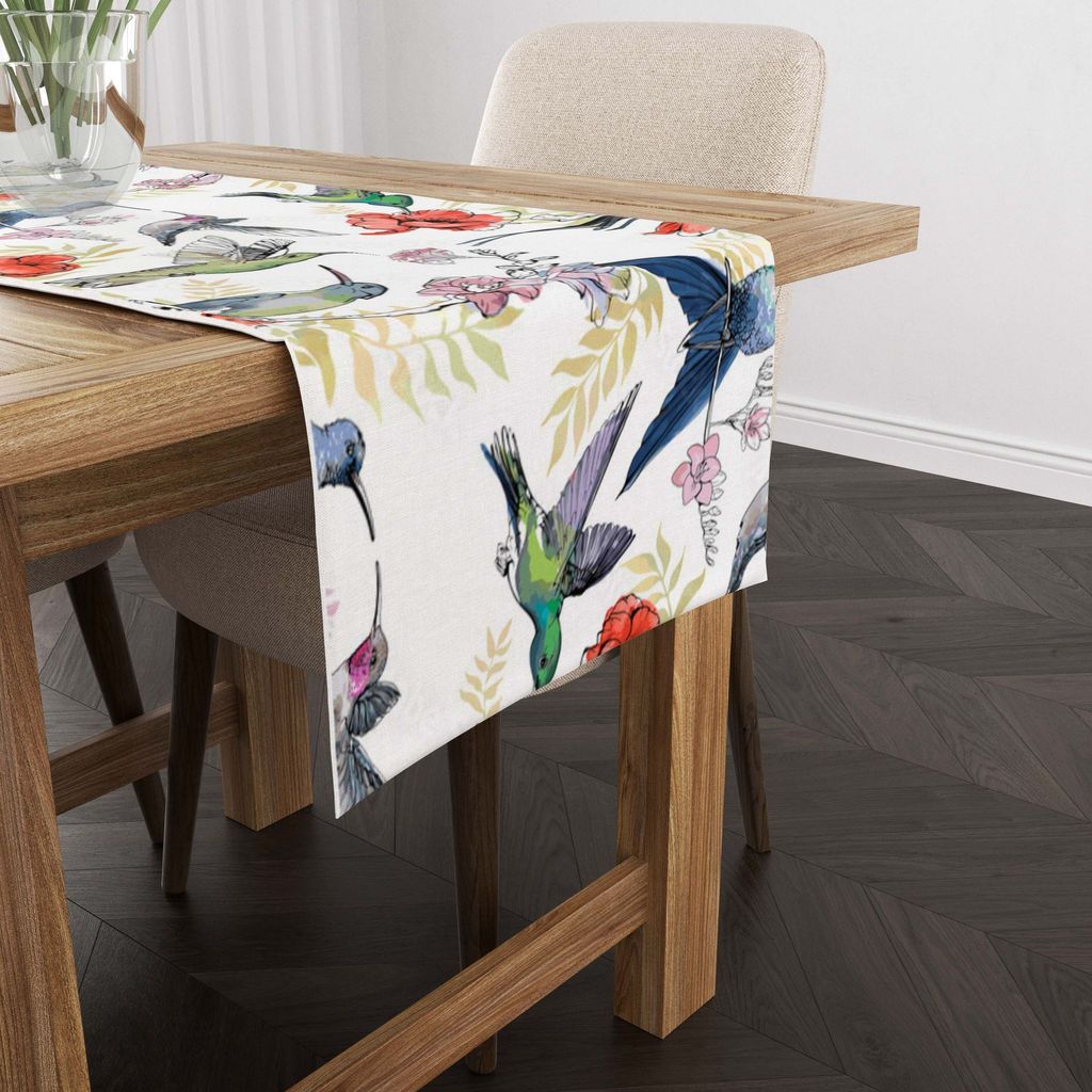 Ecstasy Birds Table Runner (13in x 72in)