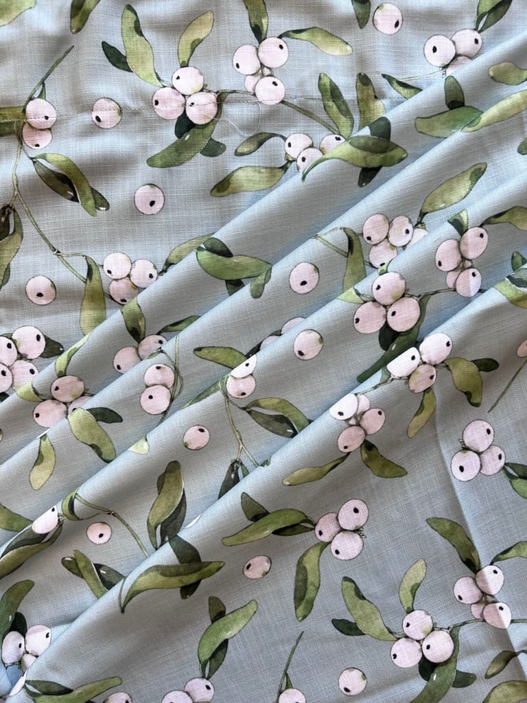 Berry Cotton 7 Feet Door Curtain (1 piece, 4ft width)