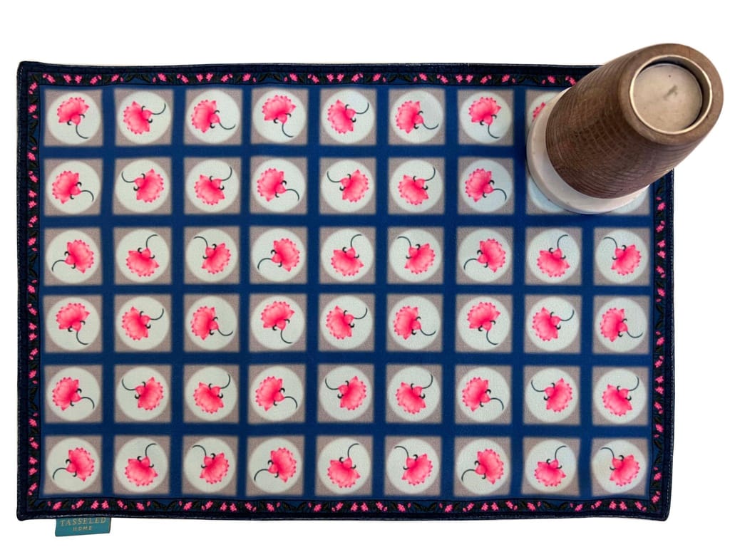 Pitchwai Lotus Placemat (Set of 4 & 6)