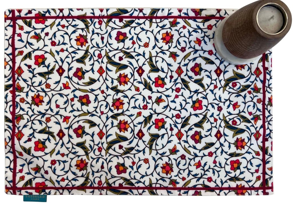 Indie Floral Placemat (Set of 4 & 6)