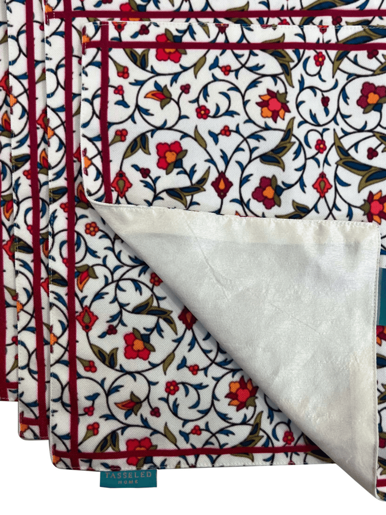 Indie Floral Placemat (Set of 4 & 6)