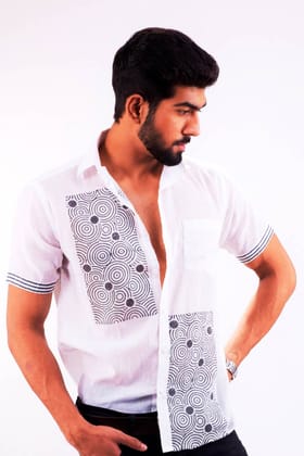 VHO INDIA 15 GREY PUZZEL SHIRT