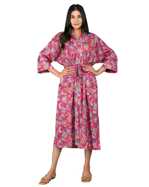 Long Kimono Robe/Women Cover Up – Kimonobykat