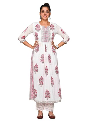 SHOOLIN Mulmul Cotton Dress for Women