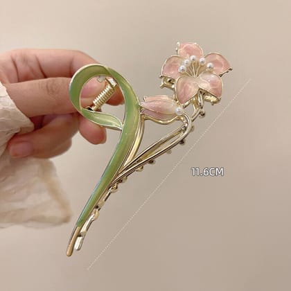 Sunflower Metal Hair Claw Clip display picture 1